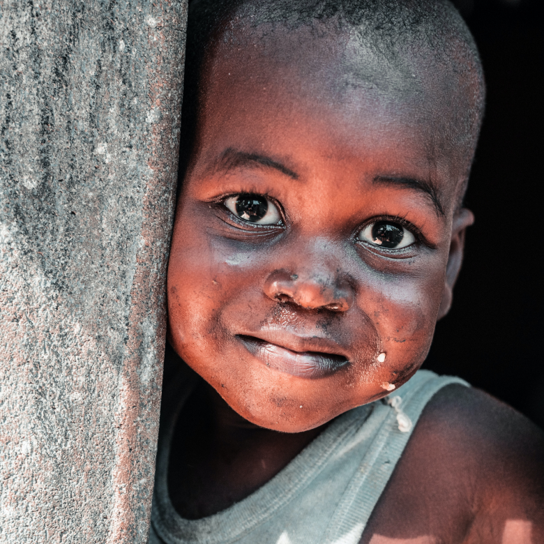 Spend time with little poor kids
